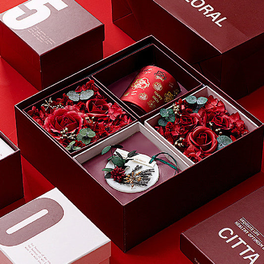 Valentine's Day Scented Candles Gift Box Set