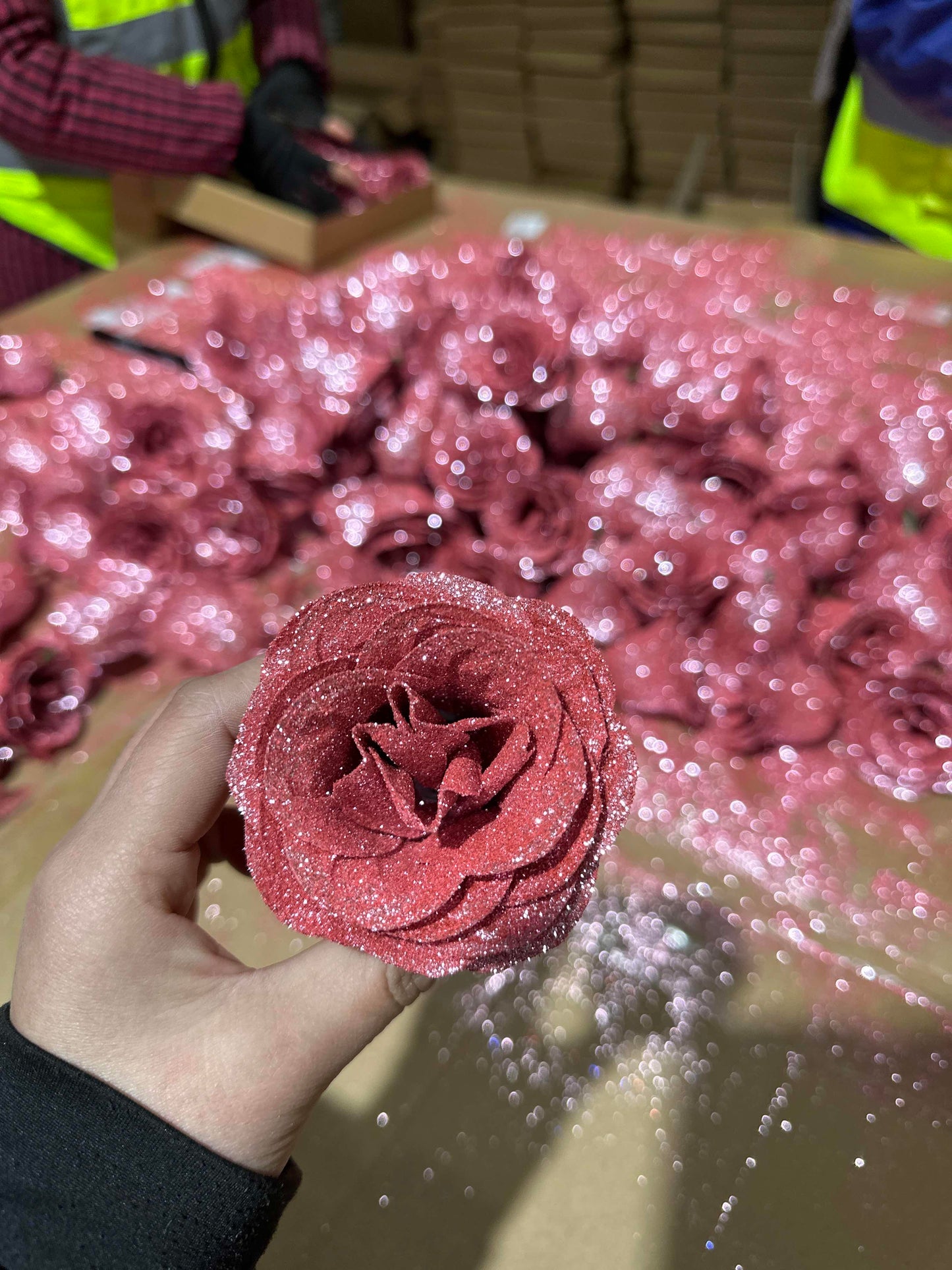 Glitter Rose Bouquet