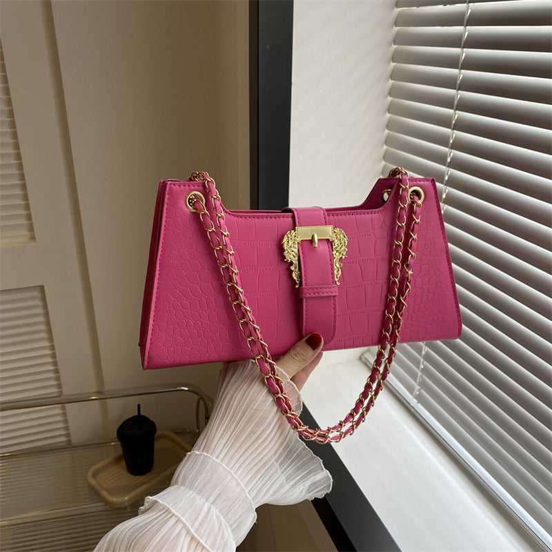 Simple Chain Shoulder Bag Crossbody