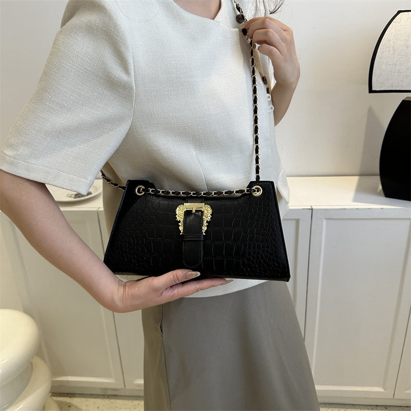 Simple Chain Shoulder Bag Crossbody