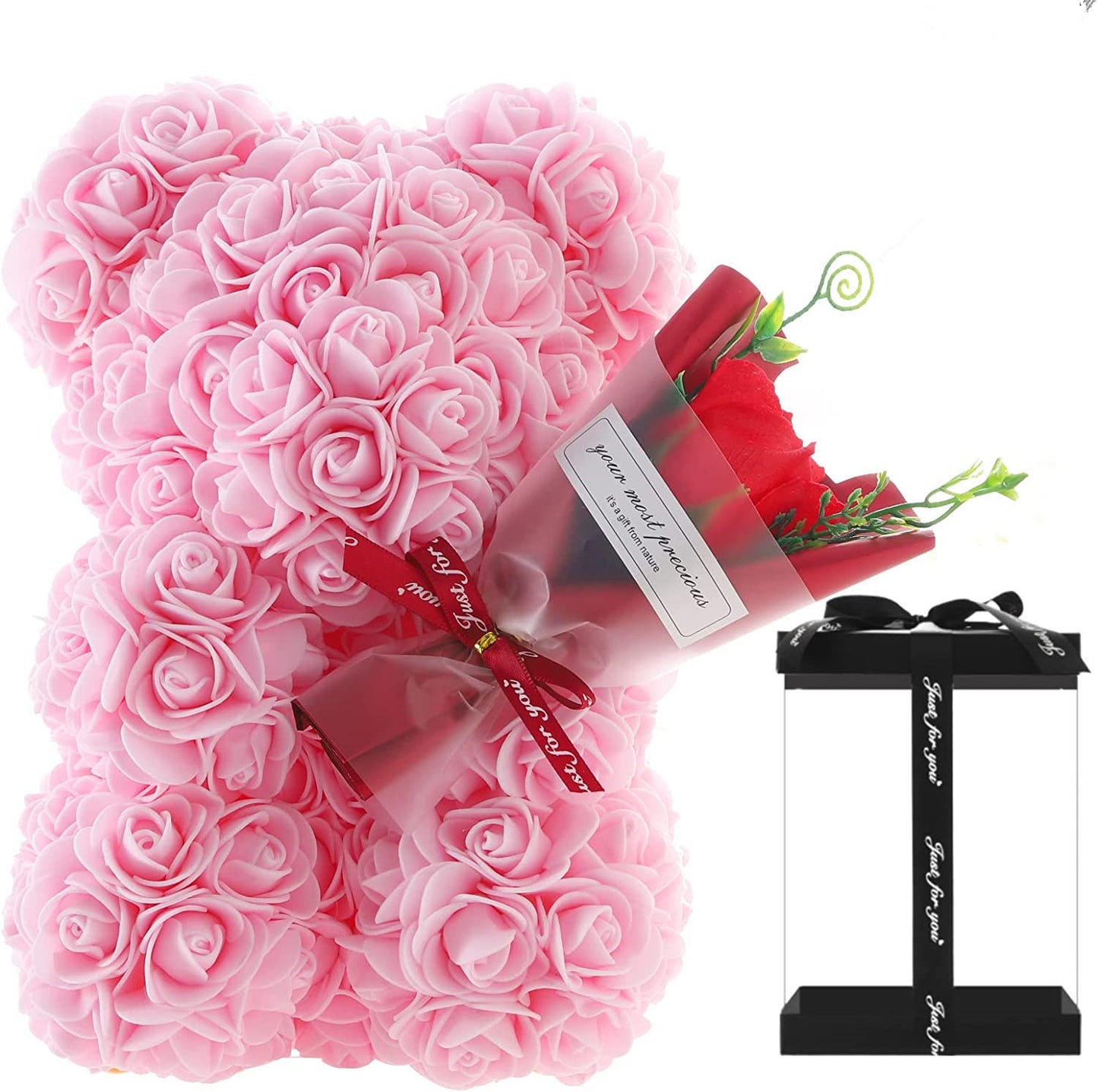 Rose Bear Preserved Flower Valentine's Day Gift