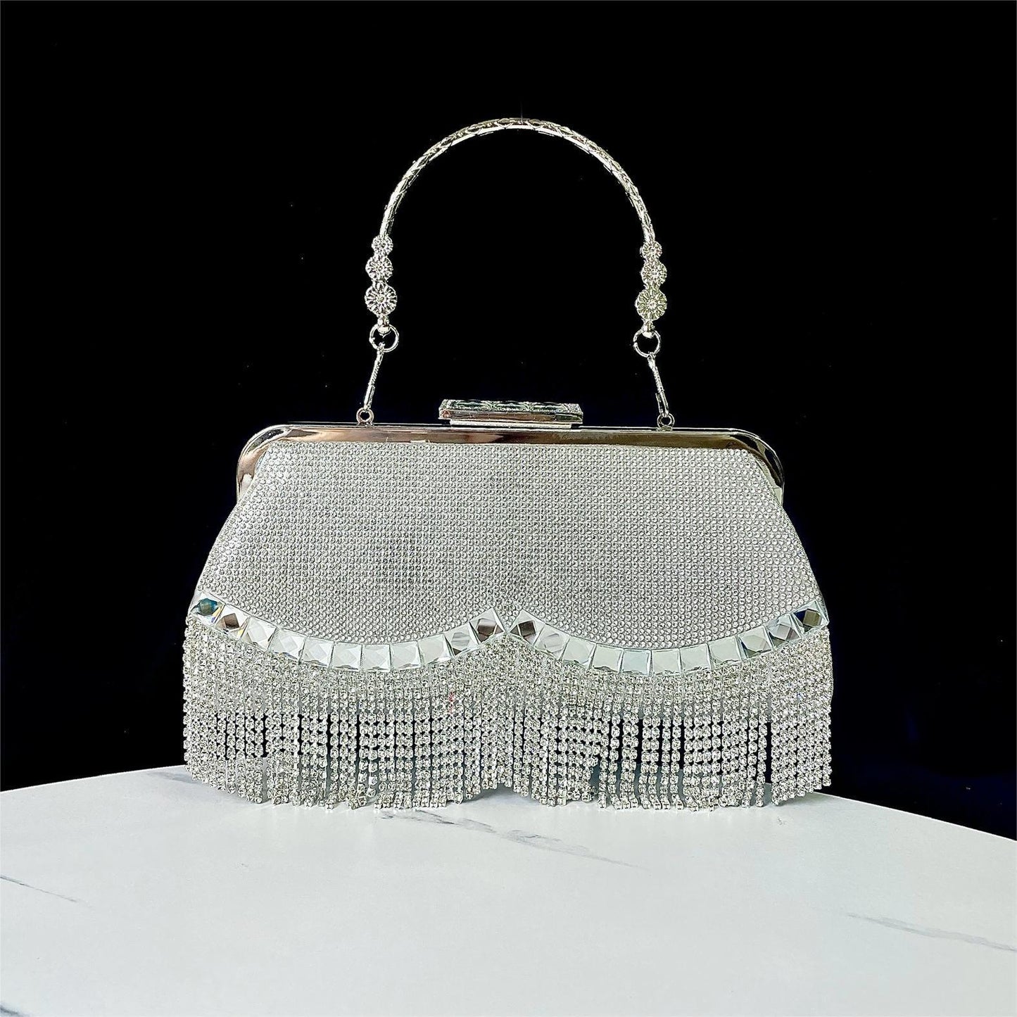 Princess Crystal Diamond Hand Bag