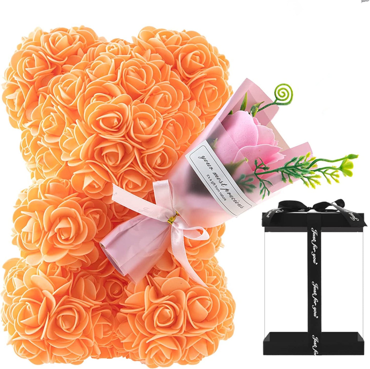 Rose Bear Preserved Flower Valentine's Day Gift