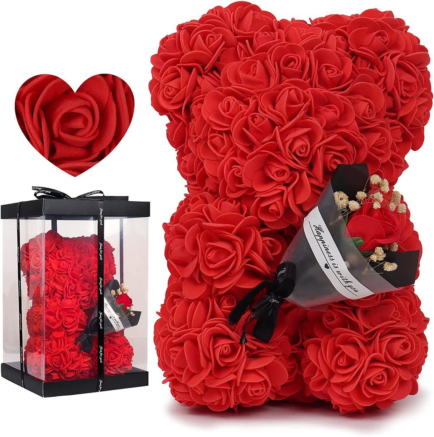 Rose Bear Preserved Flower Valentine's Day Gift