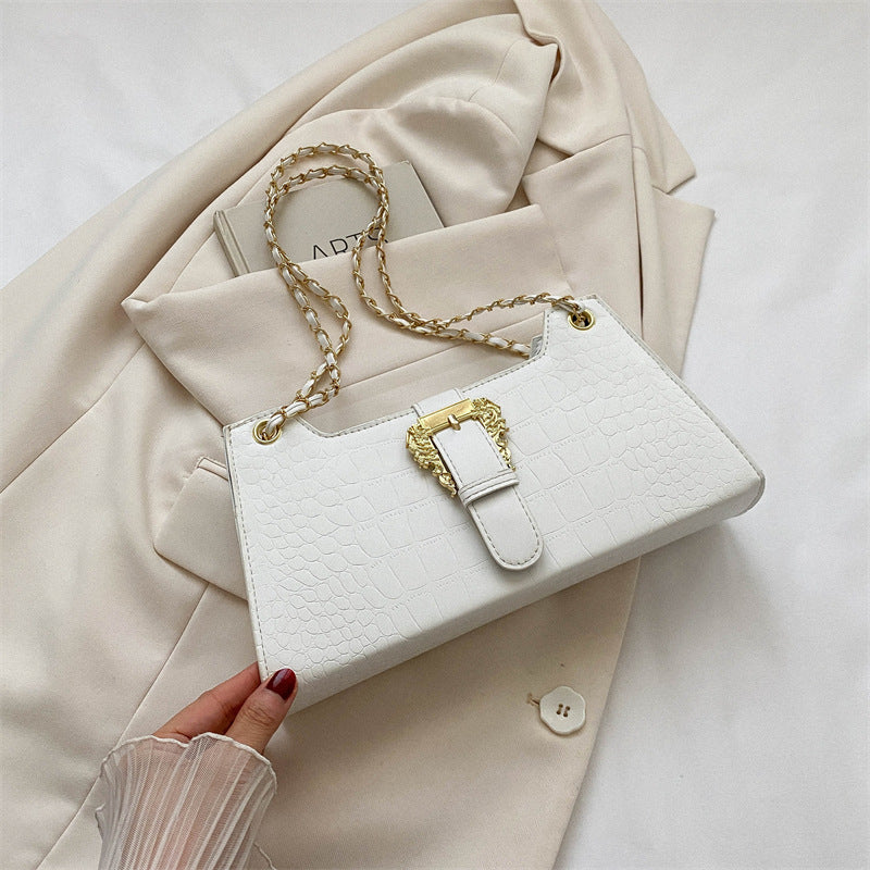 Simple Chain Shoulder Bag Crossbody