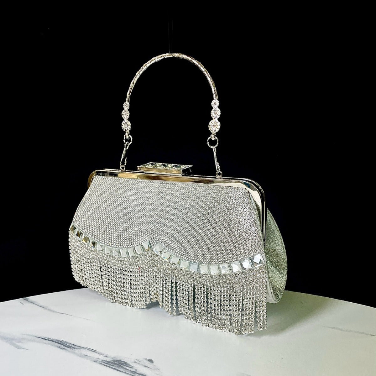 Princess Crystal Diamond Hand Bag