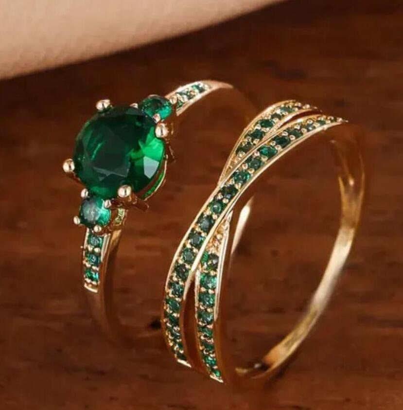 Emerald Temperament Ring