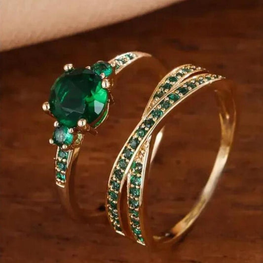 Emerald Temperament Ring