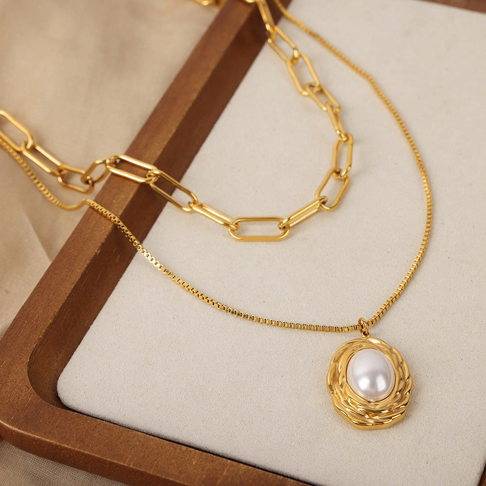 The Golden Pearl Necklace