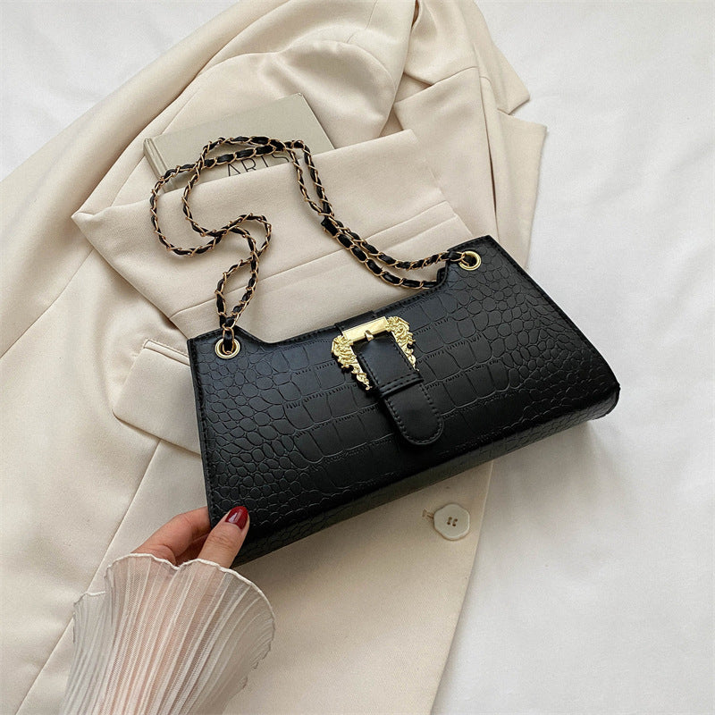 Simple Chain Shoulder Bag Crossbody