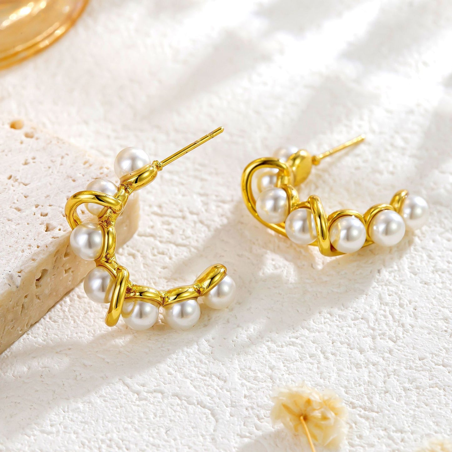 Mini Pearl Earrings