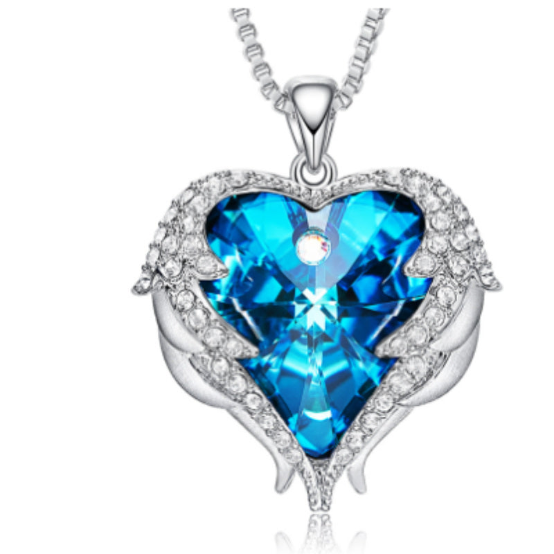 Beautiful Hearted Jewel Necklace