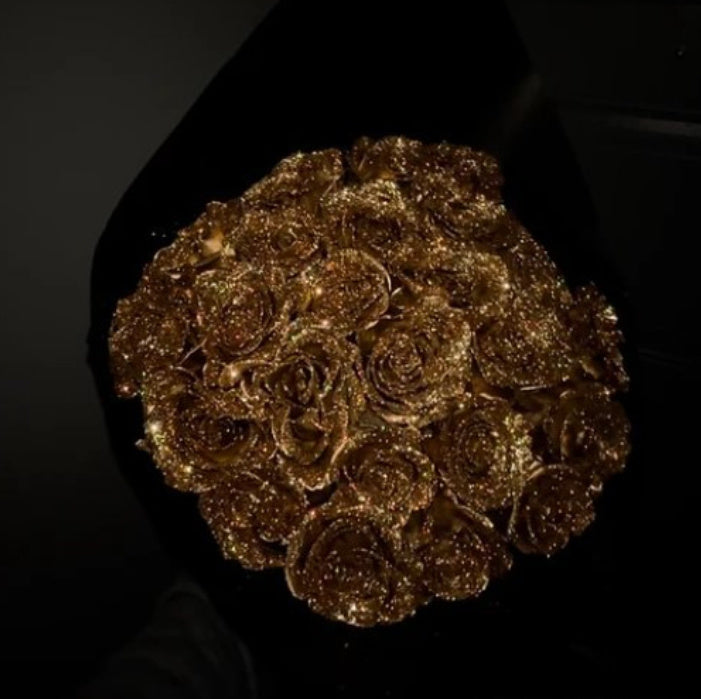 Glitter Rose Bouquet