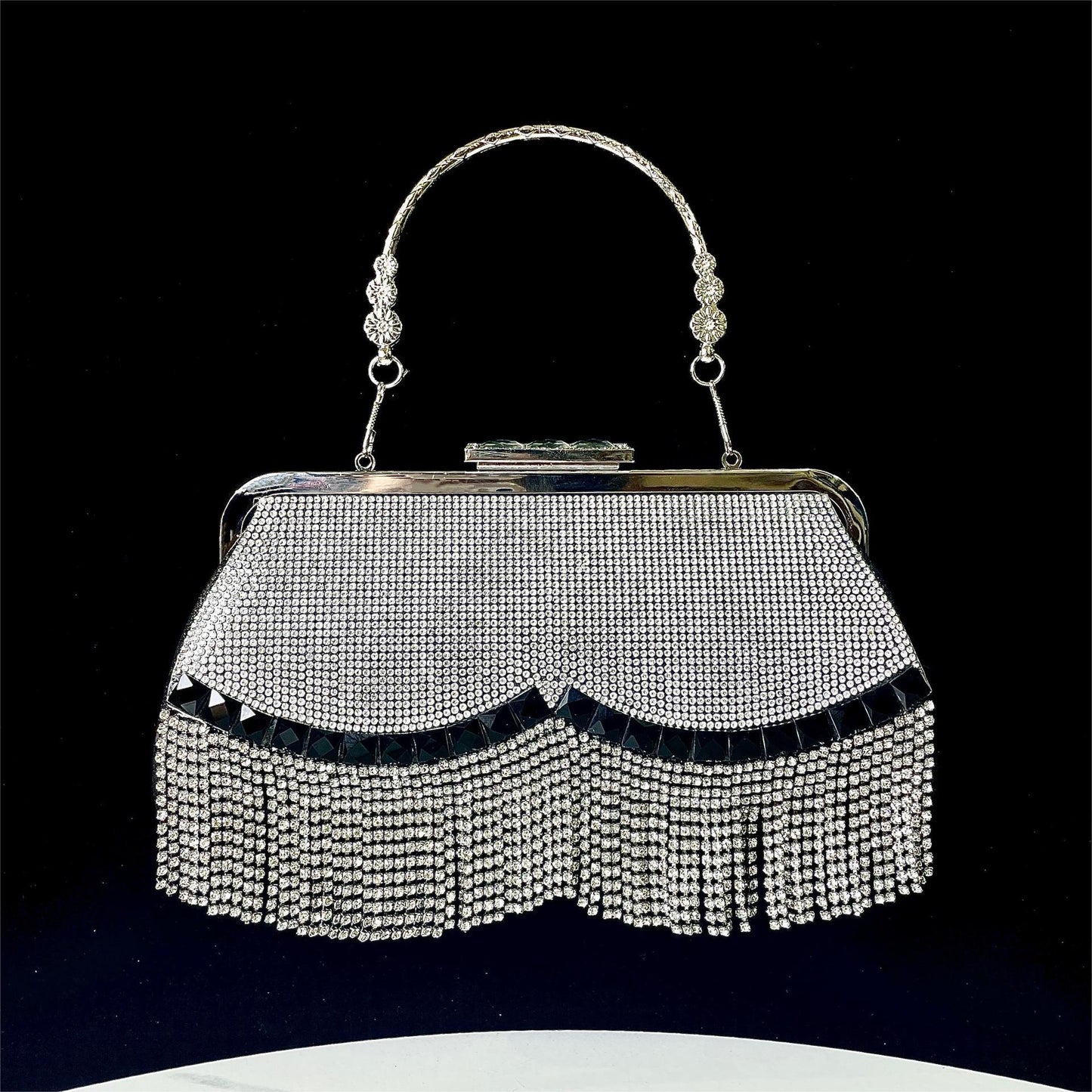 Princess Crystal Diamond Hand Bag