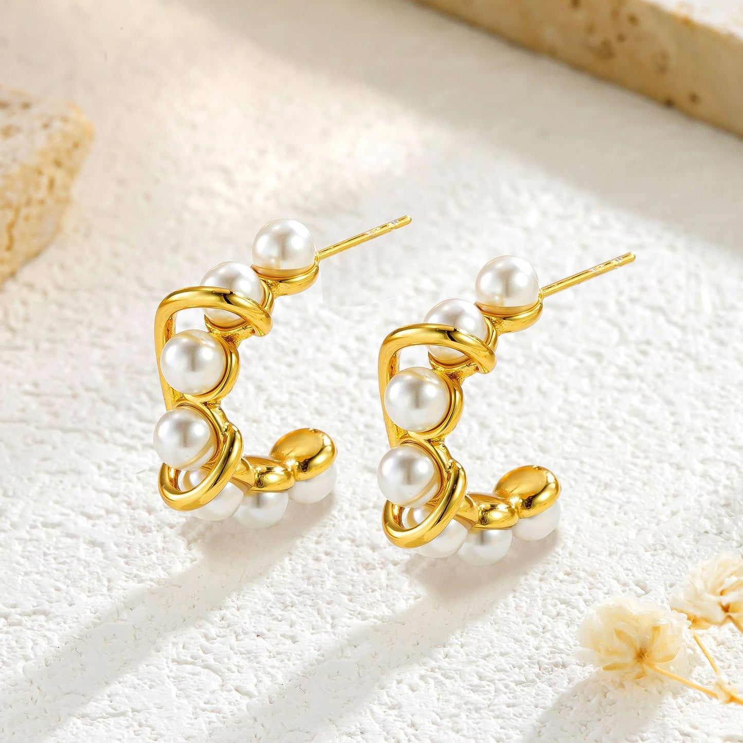 Mini Pearl Earrings